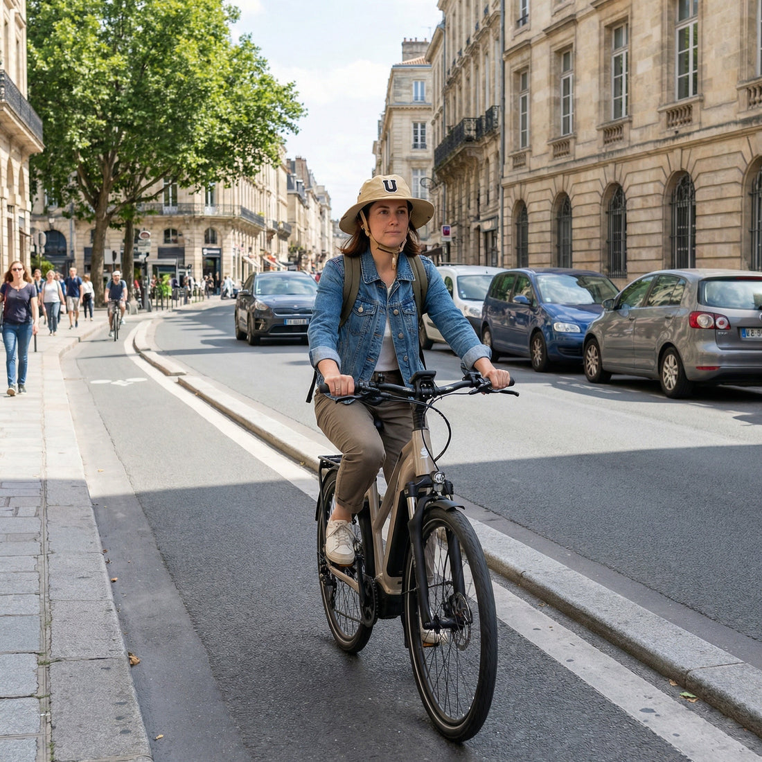 Klanten vertellen: fietshelm lijkt een hoed